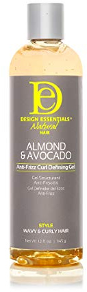 Design Essentials Natural Hair Almond & Avocado Anti Frizz Curl Defining Gel 345g