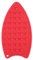 Tappetino in silicone per ferro, cuscino in silicone per protezione dal caldo, tappetino antiscivolo resistente al calore per stirare tappetino resistente al caldo(Rosso)