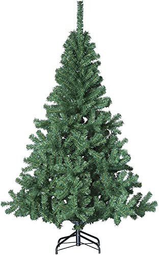 TIENDA EURASIA® Arbol de Navidad - Arbol Navidad de Plastico Color Verde - Altura 210cm - Arboles de Navidad Frondosos (210 cm, Verde)