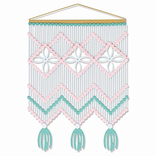 Sizzix Thinlits Die Set 9PK Macramé Card Front par Jennifer Ogborn | 665892 |Chapitre 2 2022