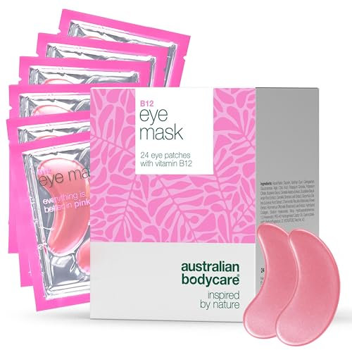 Patch Occhi alla Vitamina B12 per occhiaie e borse (24 set) – Con B12, acido ialuronico e collagene per idratare e levigare il contorno occhi