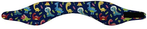Diadema protectora de natación para niños y adultos, ajustable, resistente al agua, para natación, baño, playa, banda para las orejas