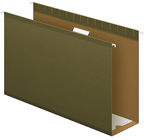 Pendaflex 4153X4 Hanging Box Bottom Folder, Standard Green, Legal, 25 Per Box