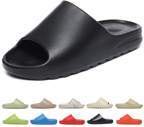 Claquette Antidérapant Homme Femme Pantoufles Confortable Léger Sandals Confortable Chaussures De Piscine Plage Adultes