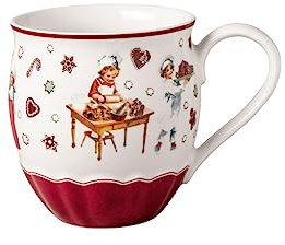 Villeroy & Boch Annual Christmas Edition tazza edizione annuale edizione 2023, tazza natalizia in porcellana Premium, capacità 380 ml