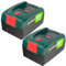 2 Stück 5.0Ah/5000mAh Battery Ersatzakku für 18V Bosch Akku PBA PSB PSR,Ersatzakku für Werkzeugen Haus und Garden System,für Gardena Gloria 18V Akku
