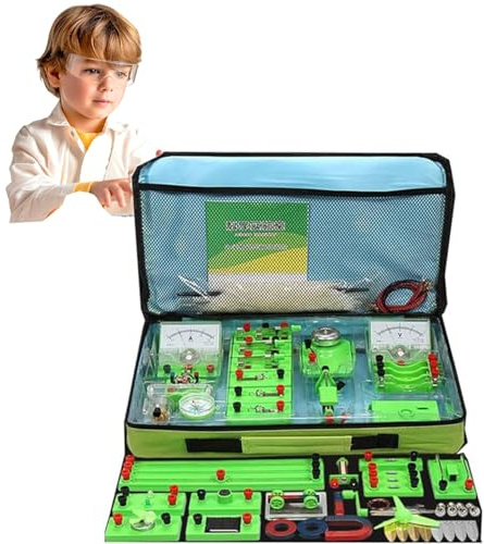 Kit De Aprendizaje De Circuitos Eléctricos, Exploración Del Electromagnetismo, Proyecto DIY De Ingeniería Eléctrica Para Principiantes En Física Básica
