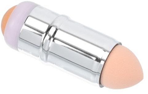 Uonlytech Éponge à Maquillage Double Usage Rouleau en Pierre Volcanique Absorbant L'huile, Outil Réutilisable pour Contrôle du Sébum, Massage Facial, Accessoire Portable pour Retouche