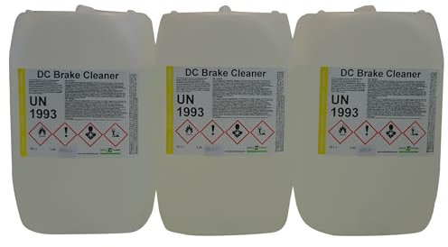 DC DruckChemie GmbH Bremsenreiniger Kanister 3 x 10L, acetonfrei - Brake Cleaner - Reiniger zum Reinigen & Entfetten von Bremsen, Platten & Kupplungen