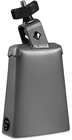 Latin Percussion: cencerro Black Beauty USA LTD (LP20US), color gris.