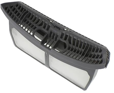 Filtre a peluches 2975680400 pour Sèche linge BEKO, CONTINENTAL EDISON, ESSENTIEL B, HIGHONE, LISTO, SABA, VALBERG, SECHE LINGE POMPE A CHALEUR ESSENTIELB ESLHP8-2B, SECHE LINGE POMPE A CHALEU ...