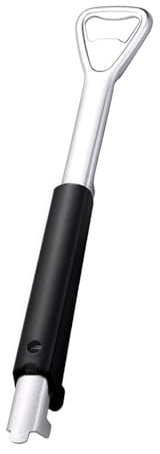 Apriscatole Manuale,Apri Barattoli,Apriscatole Professionale,Apri Lattine,Apribottiglie Facile da Aprire Per Famiglie,Donne,Bambini e Anziani,Apribottiglie In Acciaio Inox(1,Nero)