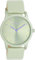 Oozoo - Timepieces Damen Uhr in Light Green/Lilac | Armbanduhr Damen mit Lederarmband | Moderne Uhr für Frauen | Edle Analog Damenuhr in rund C11077 (38mm Gehäuse)