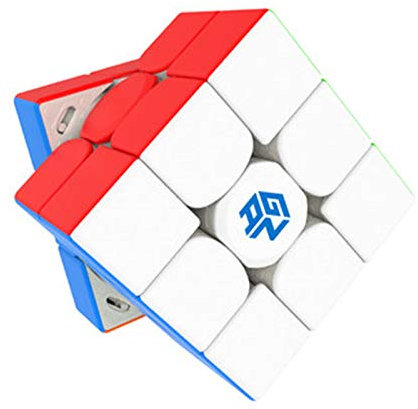 GAN 11 M Pro 3x3 Speed Cube Age 6+, Professional Magic Puzzle Cube Toy, Stickerless Frosted Surface (Primary Internal)