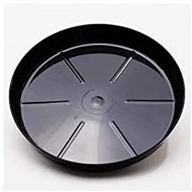 Lamela Plato para Maceta Nr 5, Negro