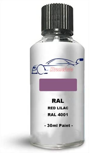 Xtremeauto Touch Up Paint Interior/Exterior RAL 4001 Red lilac Glossy Finish Interior Scratch Repair: Wall, Cabinets, Trim, Molding, Furniture, Windows, Fascia