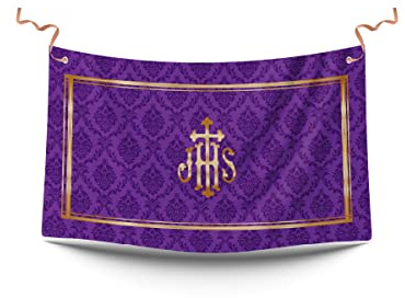 Telas decoración Semana Santa. Tejidos religiosos para decorar |E&B PORRAS (100x70 cm.)