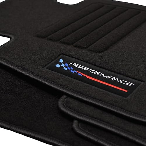 mattenprofis Velours Edition Fußmatten kompatibel mit BMW 3er E91 Touring ab Bj.2005-2012
