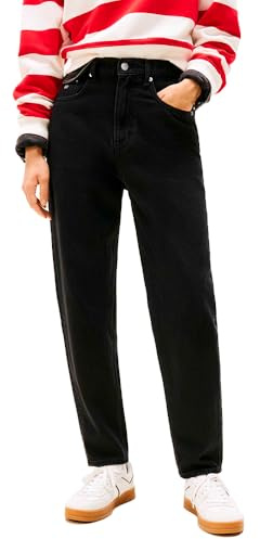 Tommy Jeans Damen Tapered, Denim (Denim Black), 32 W/30 L