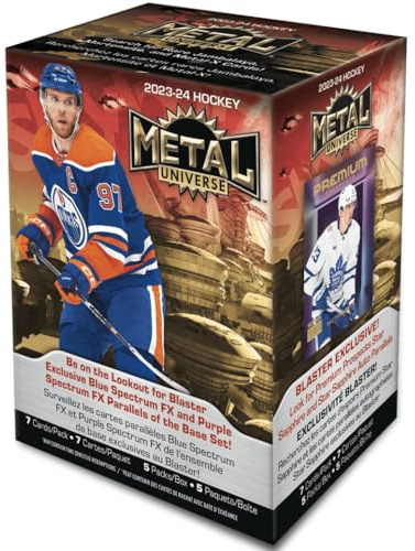 Upper Deck Skybox Metal Universe 2023-24 Hockey Card Blaster Box
