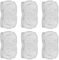 Daaxing Microfiber Mop Cloth for Polti Replacement Cloths for Steam Mop for PAEU0282 for POWERFRESH Mop Series,Washable Reusable Mop Cloth Pad (6PCS)