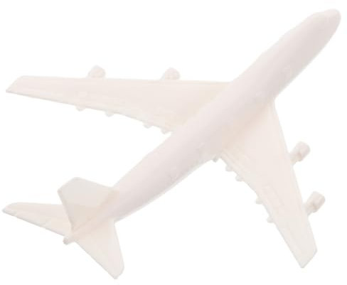 Vaguelly Miniaturflugzeug Modell Kunststoff Airplane Modell Für Stadtplanung Sandtisch Display Urban Kit Portable Sammlerstück Flugzeugdeko