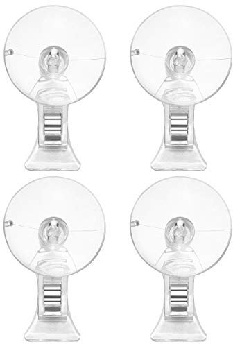 4pcs Veggie Seaweed Suction Cup Clip Feed Holder Feeding Tool for Fish Tank Aquarium Accessories