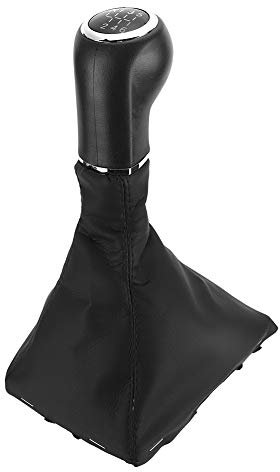 ANGGREK Pommeau de Levier de Vitesse avec Soufflet, Remplacement de Soufflet de Botte de Pommeau de Levier de Vitesse de Voiture à 6 Vitesses pour D Zafira B 05-10