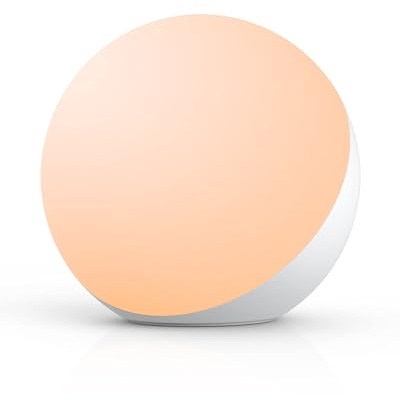 Hifree Touch Lamp, Multicolor Night Light for Kids, Small LED Table Lamp for Bedroom, Dimmable Bedside Lamp with Warm & White Light