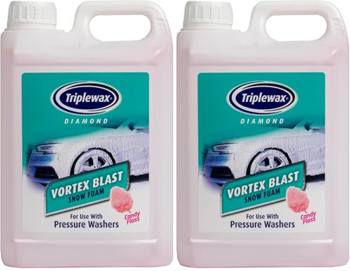 Triplewax Snow Foam 2.5L (2 Pack) – High-Performance Snow Foam for Car Pre-Wash