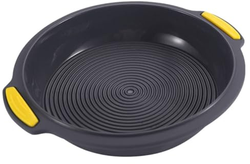 TOGEVAL Placca da Forno in Silicone Multiuso 24 Cm Facile da Pulire per Preparazioni Casalinghe e Feste Colore Casuale