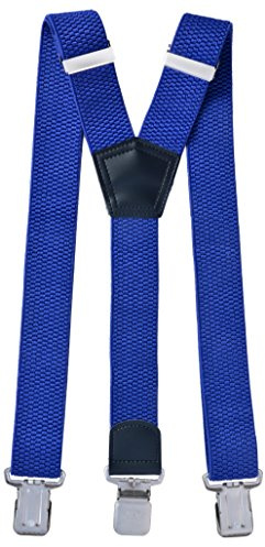 Miobo Tirantes para hombre de 4 cm, talla única, ajustable, elástico X/Y-Back