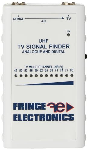 Fringe UHF Portable TV Signal Finder - New Sensitivity Model