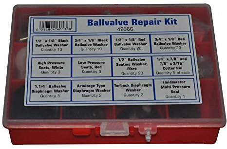 Float Valve Washer & Repair Kit 106 Piece