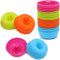 To encounter 24Pack Silicone Donut Pans for Baking, Nonstick Round Doughnut, Reusable Baking Cups, Muffin Cupcake Molds, 2.5 Ounces Bagel Pan