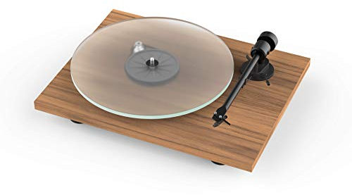 Pro-Ject T1 BT Turntable with Phono Preamp and wireless audio streaming (Walnut)