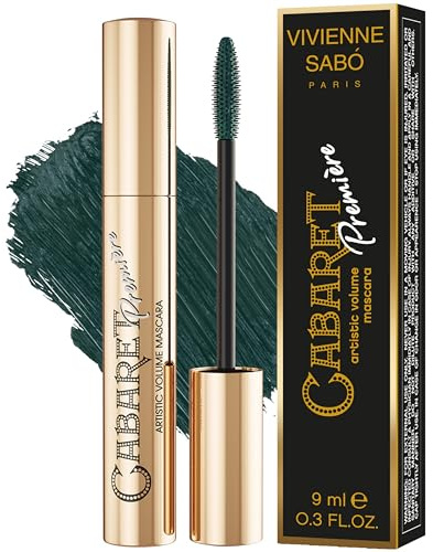 VIVIENNE SABO Artistic Volume Mascara 9 ml I Cabaret Premiere I Farbton Grün I für einen verführerischen und unwiderstehlichen Augenaufschlag mit einem Wow-Effekt
