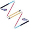 AONIJIE Folding Ultralight 7075 Aluminum AlloyTrekking Poles Quick Lock Trekking Hiking Pole Walking Stick (Colourful-110cm)