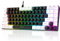 Bewinner 84-Key Wired Mechanical Keyboard, RGB Backlit Gaming Keyboard, Ergonomically Curved, Quiet, Hot Swappable (Black)