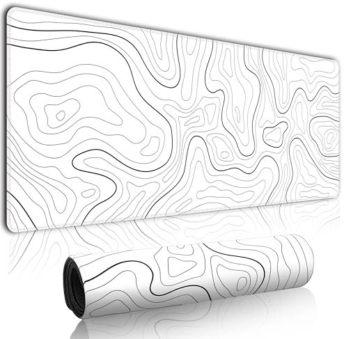 ENONJOY Grehge Cherry Blossom large Mouse Mat Gaming,Mouse Mat Large Mouse Pad Gaming, 31.5x11.8in Keyboard Mousemat Desk Mat With 3mm Non-Slip Base,Mousepad For Gaming Office Work