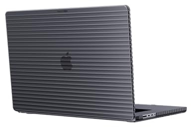 Tech21 Evo Wave case for MacBook Pro 16 (2021 & 2023) - Protective Hard Shaell Cover - Charcoal