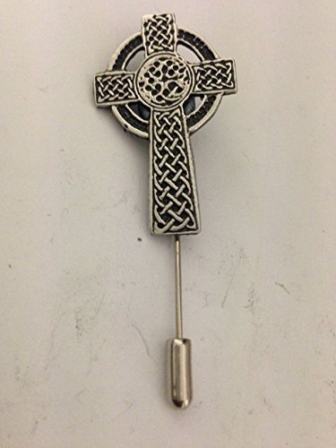 Celtic Cross R142 - Pin para corbata, diseño de cruz celta