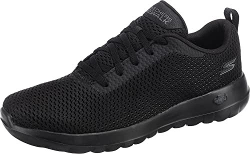Skechers Damen Go Walk Joy Paradise Sneaker, Black Textile Trim, 37 EU