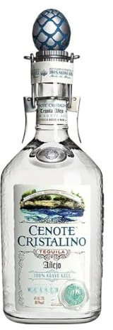 Cenote CRISTALINO Tequila Añejo 100% Agave Azul 40% Vol. 0,7l