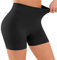 YADIFEN Radlerhose Damen Kurze Hose Damen Shorts Leggings,sehr kurz Shorts Damen,Unter Kleid Rock Anti Scheuern Bequem hohe Taille Boxershorts Hotpants,1er Schwarz,M
