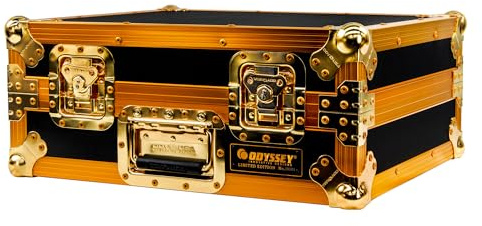 ODYSSEY FZ1200 Universal Turntable Case - Limited-Edition Gold