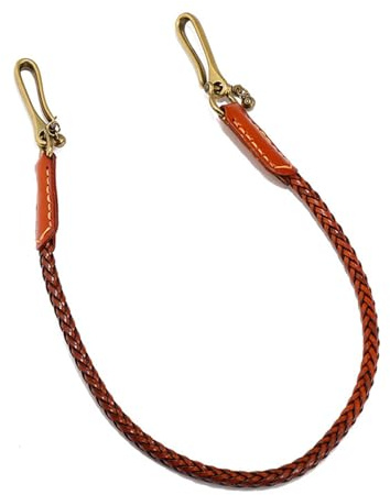 THOANBY Chaîne pour Jeans, chaîne pour Jeans en Cuir Vintage Faite à la Main à la Mode, Style Punk, Porte-clés, chaîne de Portefeuille, Accessoire pour Hommes, Usage Quotidien décontracté
