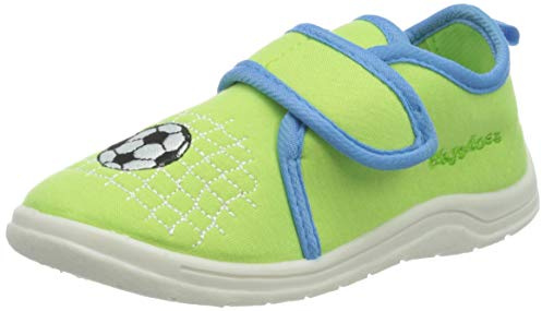 Playshoes Hausschuhe Unisex Kinder Hausschuh, Fußball, 18/19 EU