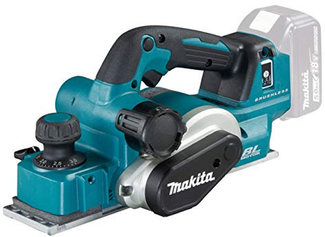 Rabot 18V LXT largeur 82 mm (Machine seule) en MAKPAC + module AWS - MAKITA DKP181ZJU