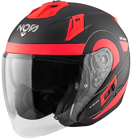 Casco NS-2 ECE 22-06 Zone Red MAT